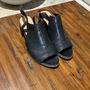 Leather Franco Sarto Booties Size 8.5